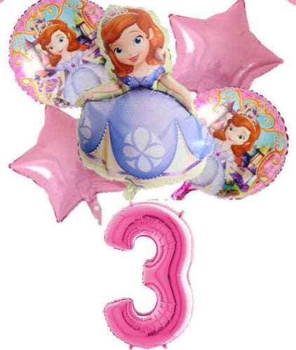 Pack Globos Princesa Sofía! 13 Pcs 0