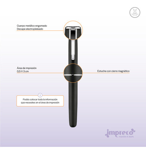 Impreco Customized Corporate Gift - London Roller Pen 1