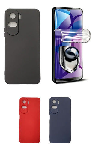 Case Protector + Hydrogel for Honor 90 Lite - Silicone 5