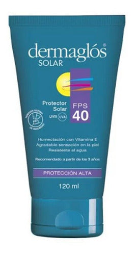 Dermaglós Sunscreen FPS 40 Emulsion 120ml 0