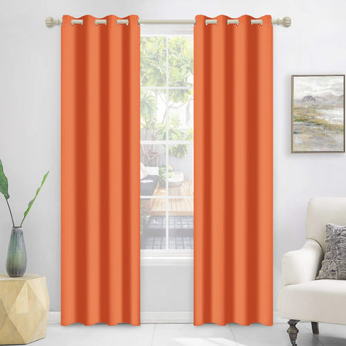 MYSKY HOME - Blackout Curtain for Bedroom with Grommets, Thick Fabric 0