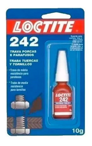 Loctite Sealant Threadlocker 242 Blue 10 Gr Blister 0