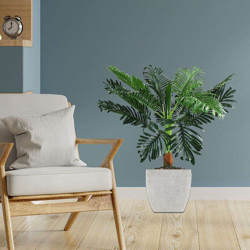 Planta Artificial  Palmera - 90 Cm De Altura - Jardín Hogar 1