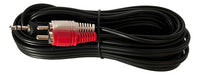 Genérica Cable Stereo Plug 3.5 Mm A 2 Rca Macho X 5 Mts 0