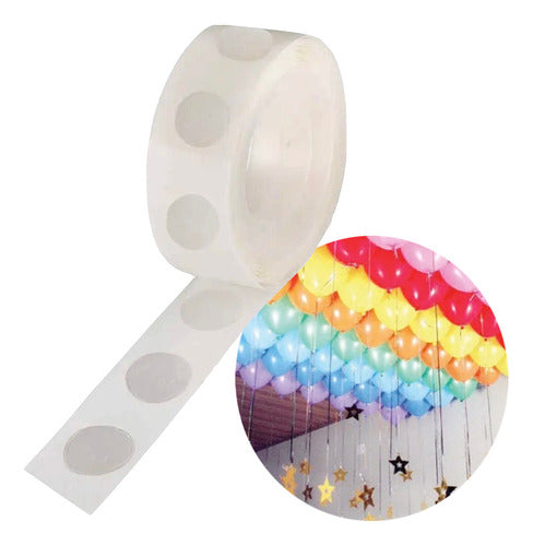 Generic Double-Sided Acetate Adhesive Tape for Balloons Decoration 0