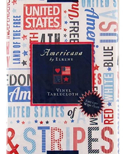 Elrene Patriotic 4th Of July Sentiments Mantel Trasero De Franela D 1