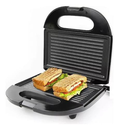 Genérica Wafflera Sandwichera Grill Electrica 3 En 1 Antiadherente 0