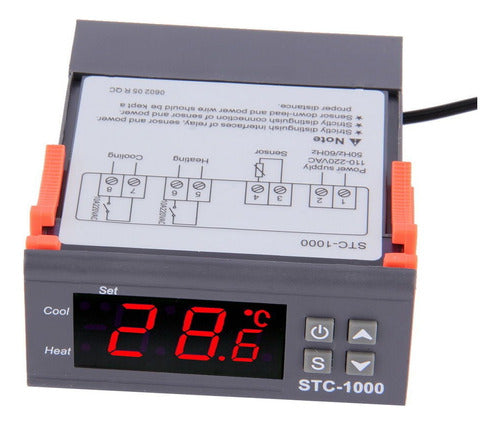 Termostato Combistato Digital Stc 1000 Control Temperatura 0