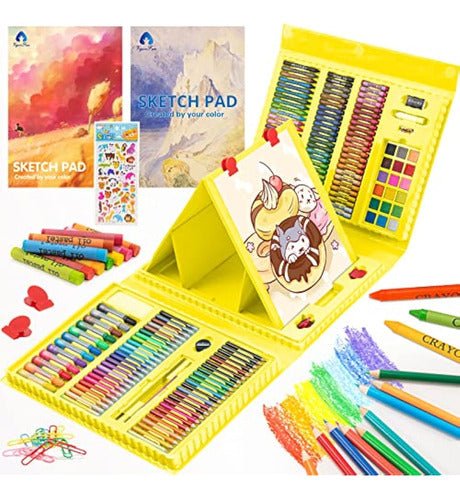 Vigorfun Supplies Of Art, 240-Piece Drawing Art Kit 0