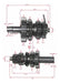 Zanella Eje Engranajes Caja De Cambios Completa Hot 90 1