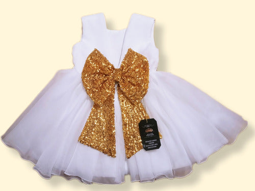 Dulces Vestidos Nena Beba Baptism Birthday Party Dress 1 Year 1