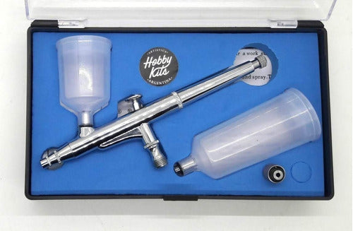 Gravity Feed Airbrush 0.5 Needle with 2 Cups Filter 4