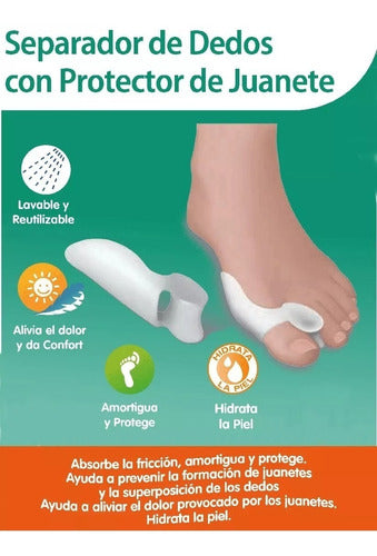 GELLAB Silicone Toe Separator, No More Bunions or Pain 2