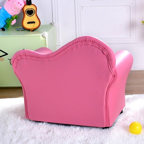 Haussman Pink Lady Eco-Friendly Children's Armchair with Drawer 2