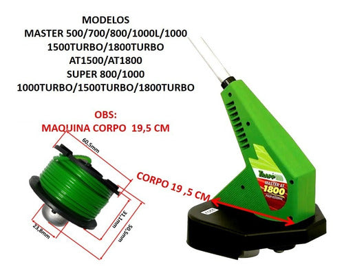 Carretel/ Refil Para Trapp Master Turbo/super 4