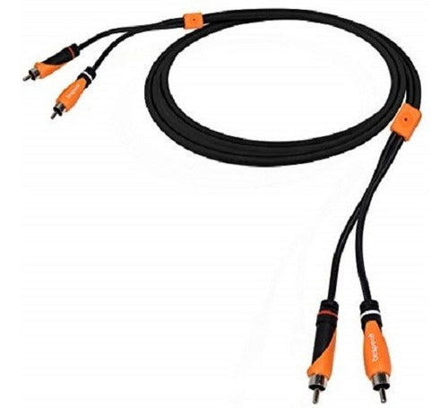 Bespeco Cable 2 RCA Male to 2 RCA Male 5mts SL2R500 2