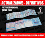 Imprimi Kits Fixture Mundial Editable Qatar 2022 Vectores Modelo Bolsillo 4