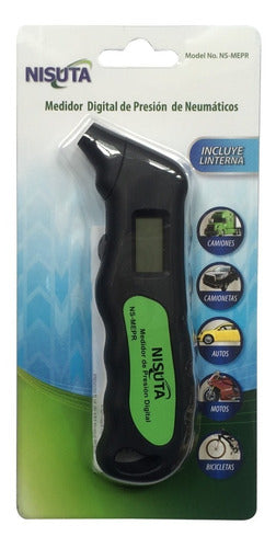 Nisuta Digital Tire Pressure Gauge with LED 2