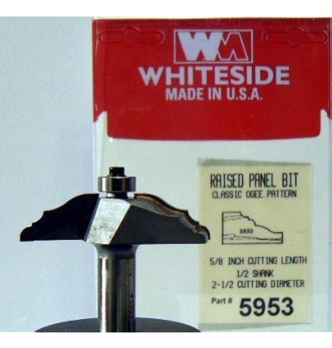 Whiteside Router Bits 5953 Elevated Panel Medium Bits 1