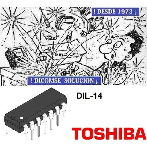 Toshiba TC9177P Integrated Circuit Dil 20 0