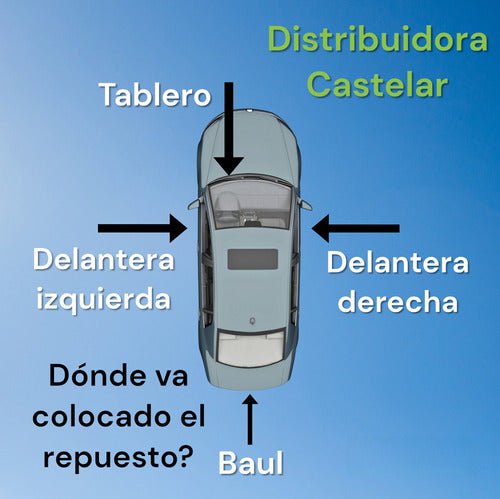 Juego Cilindro Puerta , Contacto Y Baul Senda / Gol 2