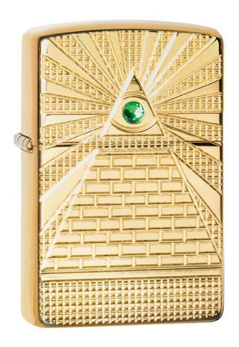 Encendedor Zippo 49060 Eye Of Providence Armor Garantia. 0