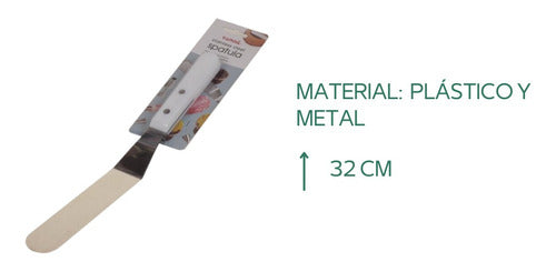 Plastic and Metal 32cm Step Spatula 5oz 1