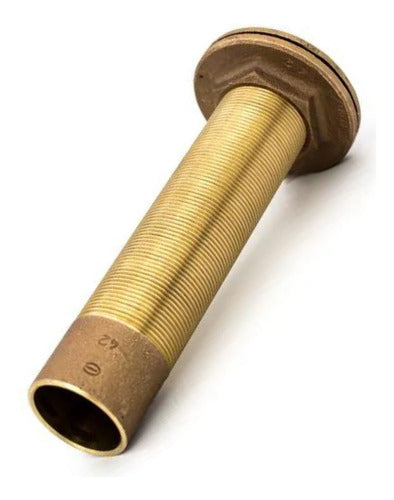 Adaptador Com Flanges 750-3 Bronze Longo 22mm 0