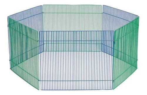 Kaytee Playpen for Hedgehogs, Guinea Pigs & Rats - 6 Panel Fun 1