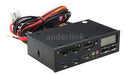 Nuevo 5.25  Usb 3.0 E-sata Media Dashboard Panel Frontal Pc 3