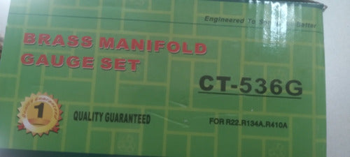 Manifour Manifold for R22, R410, 134a, R12 - All Refrigerant Gases 3