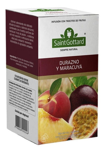 Saint Gottard Peach and Passion Fruit Infusion - 3 Units 1