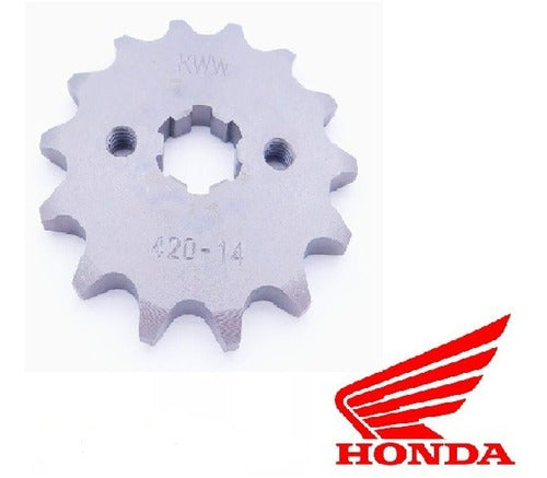 Piñón Honda Original New Wave Paso 420 23801 Kww 740 0