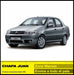 FIAT Paragolpe Trasero Siena 2005 2006 2007 2008 Fase 2 2