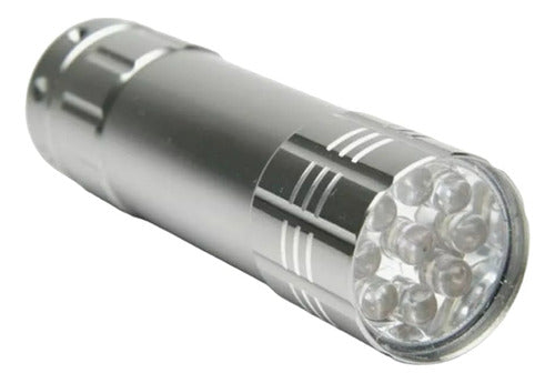 Mooy Mini Aluminum Flashlight 9 LED x10 Units 1