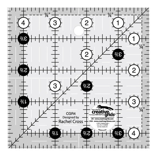 Regla De Patchwork Cuadrada De 11 Cm Creative Grids 0