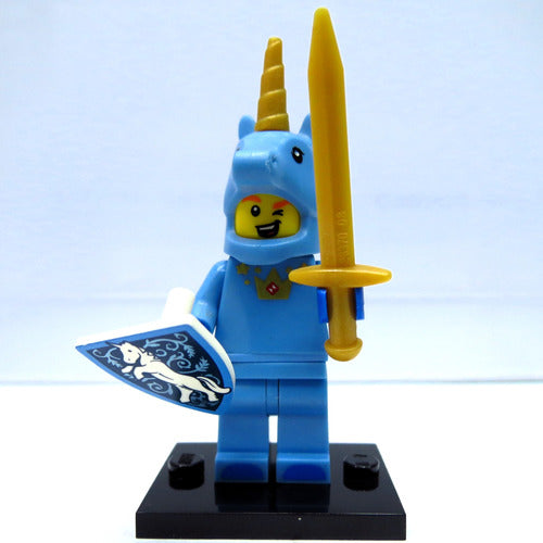 Minifigura Lego Unicorn Knight Série 18 Minifigure Boneco 0