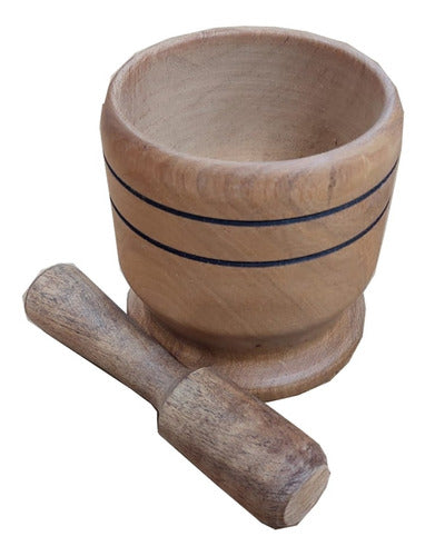 Rodriguez Large Wooden Mortar 0