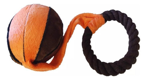 Mercadoflash Plush Toy Basketball Puller with Sound 0