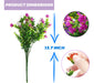 Supleaf 20 Paquetes Flores Artificiales Plantas Falsas A Uv 2