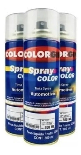 Colorgin High Temperature Aerosol Paint Black Aluminum 500 Degrees 0