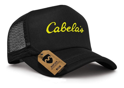 Cabela's Fishing Hunting Camping Cap - Mapuer T-Shirts 0