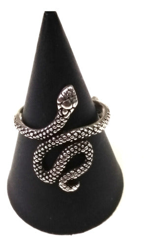 Santiago Plateria Cobra Ring in Silver 2