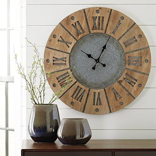 Signature Design by Ashley A8010076 Payson Wall Clock 1