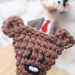 Handmade Mr Bean and Teddy Bear Amigurumi Doll - Pipelino 3