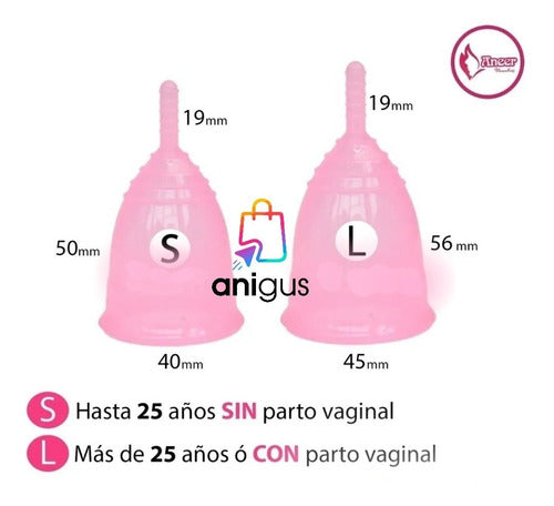 Anner Care Eco-Friendly Menstrual Cup + Sterilizing Cup MDQ 3 3