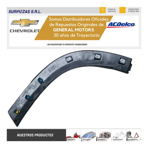 Moldura Guardabarro Trasero Der Tracker 20/ Chevrolet Origin 1