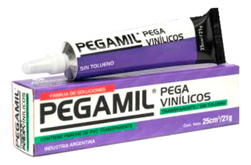 Pegamil Adhesive Glue for Vinyl 21g 0