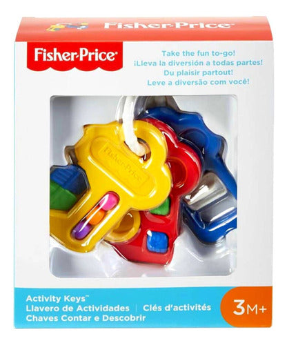 Fisher Price Llavero De Actividades Para Bebes 0