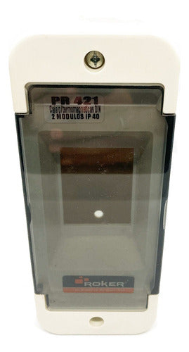 Surface Mount 2-Module External Thermal Box PR421 Straight Line Roker 4